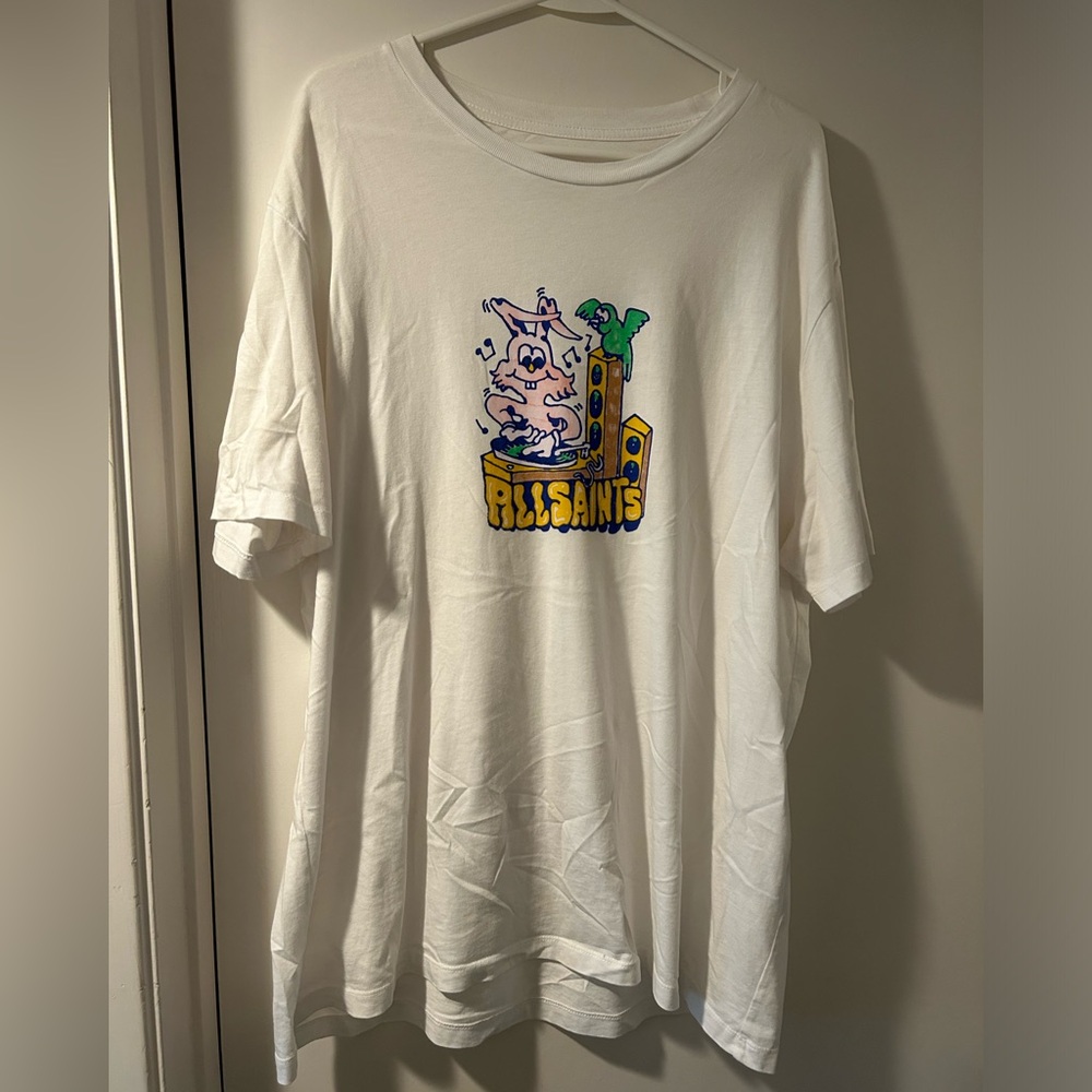 AllSaints Oversized Graphic Tee